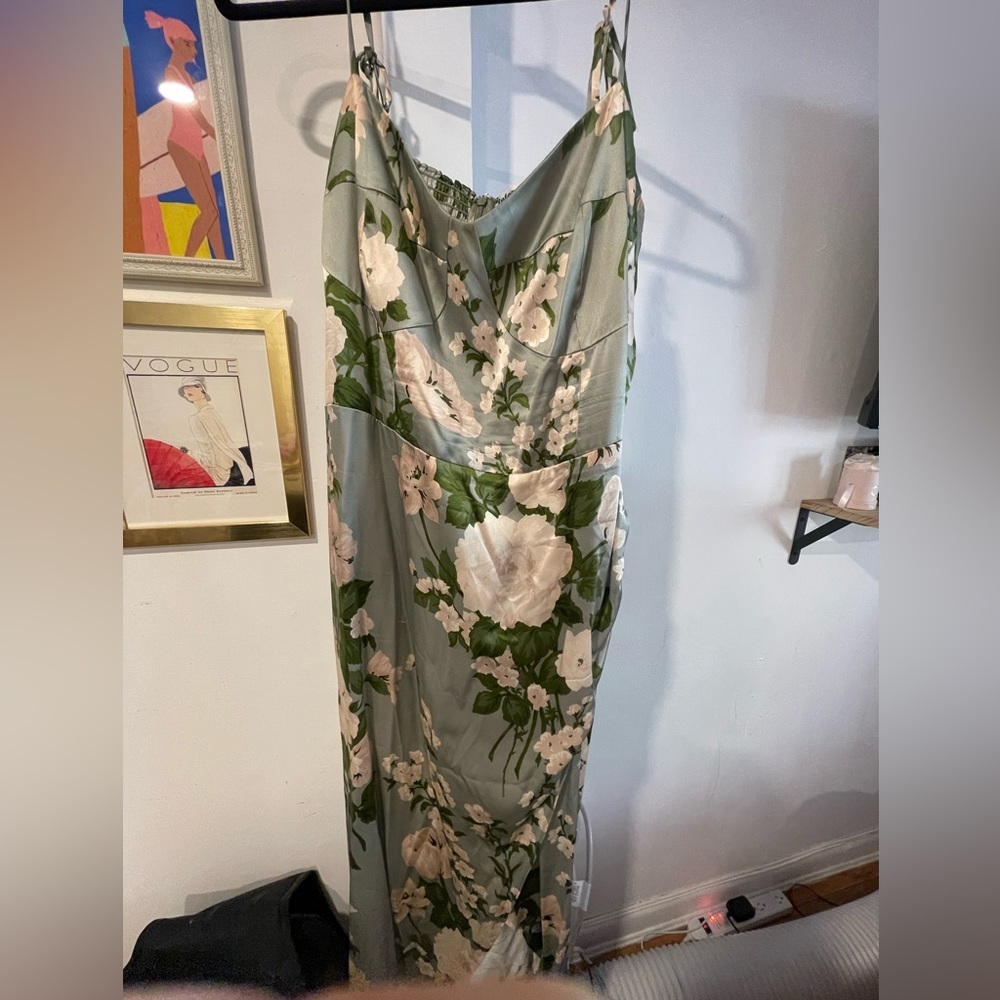Reformation Floral Midi Dress